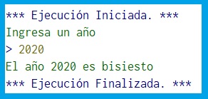 Algoritmo para determinar si un año es bisiesto