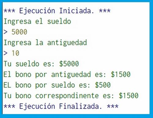 Cierta empresa proporciona un bono mensual a sus trabajadores