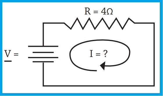 Se desea calcular la potencia eléctrica de circuito de la figura 2.6