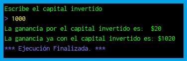 Suponga que un individuo desea invertir su capital en un banco