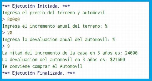 Una persona se encuentra con un problema de comprar un automóvil